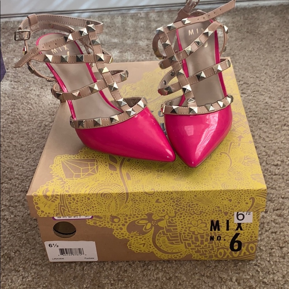 Fuchsia Stylish Heels